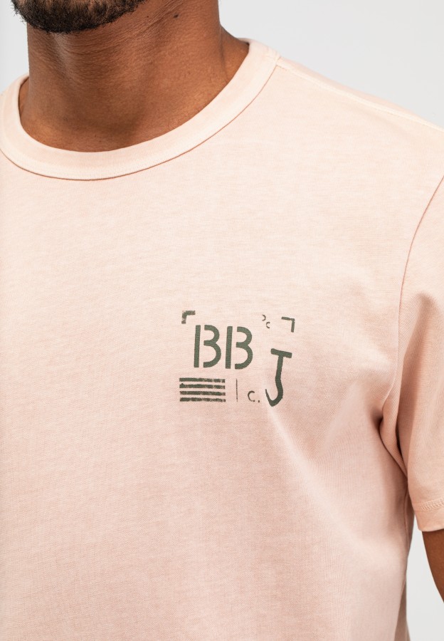 Afbeelding van M2612005 - Army Stencil Tee - Frozen Berry - 516 - T-Shirt - Butcher of Blue